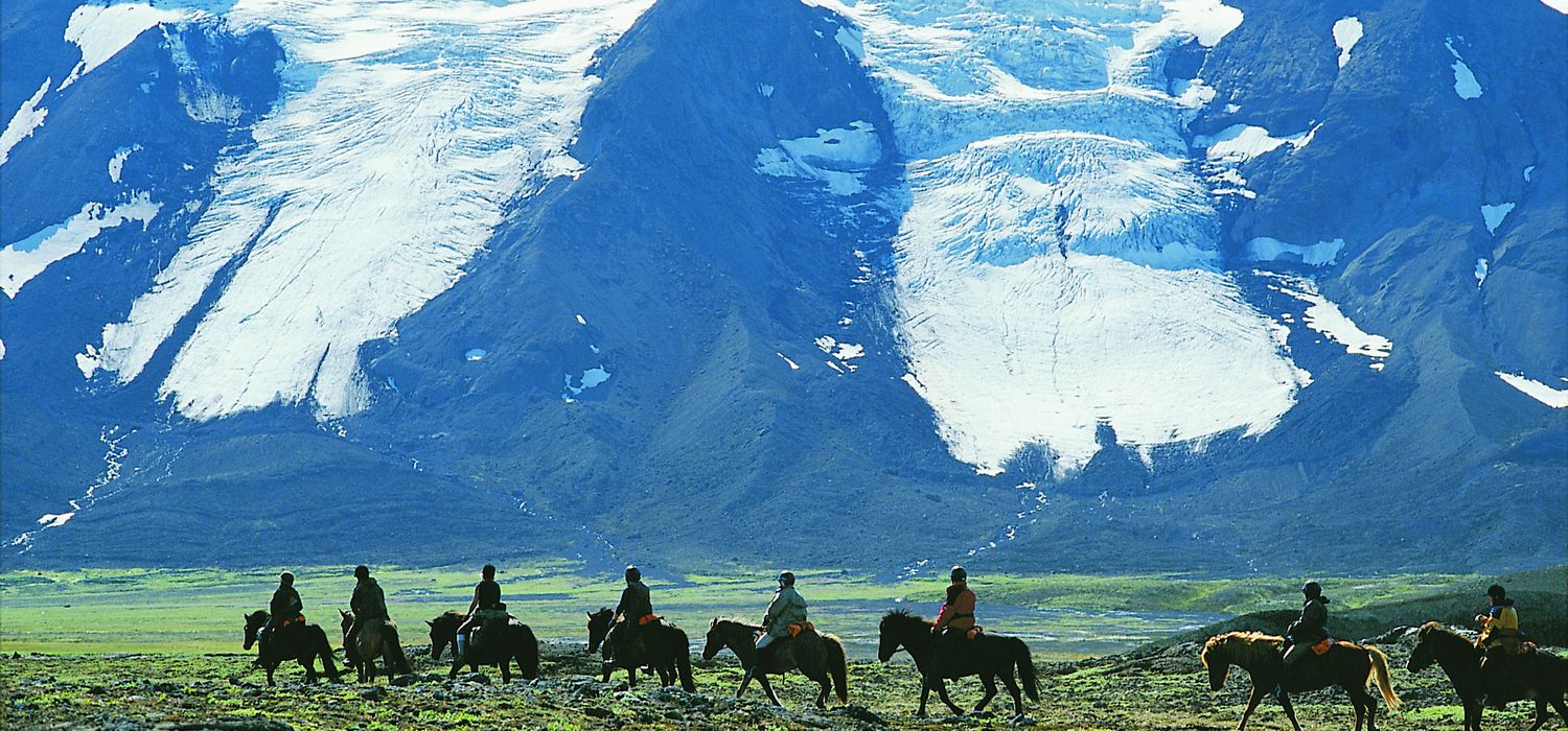 Photo from the Kjölur Wilderness Adventure ride.