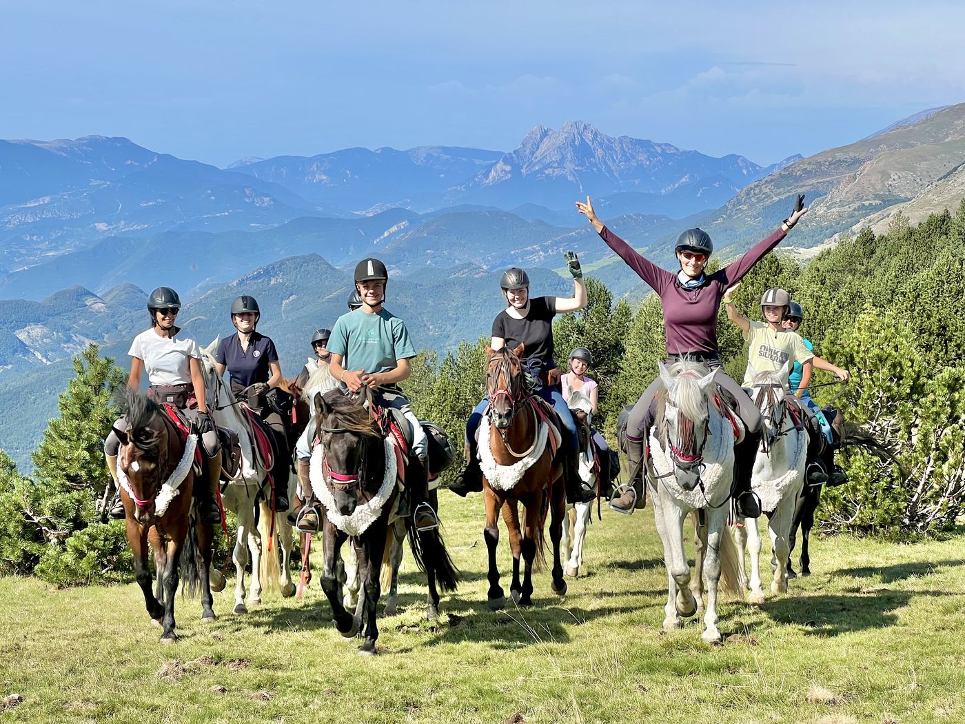 Pyrenees Summit Climb itinerary.