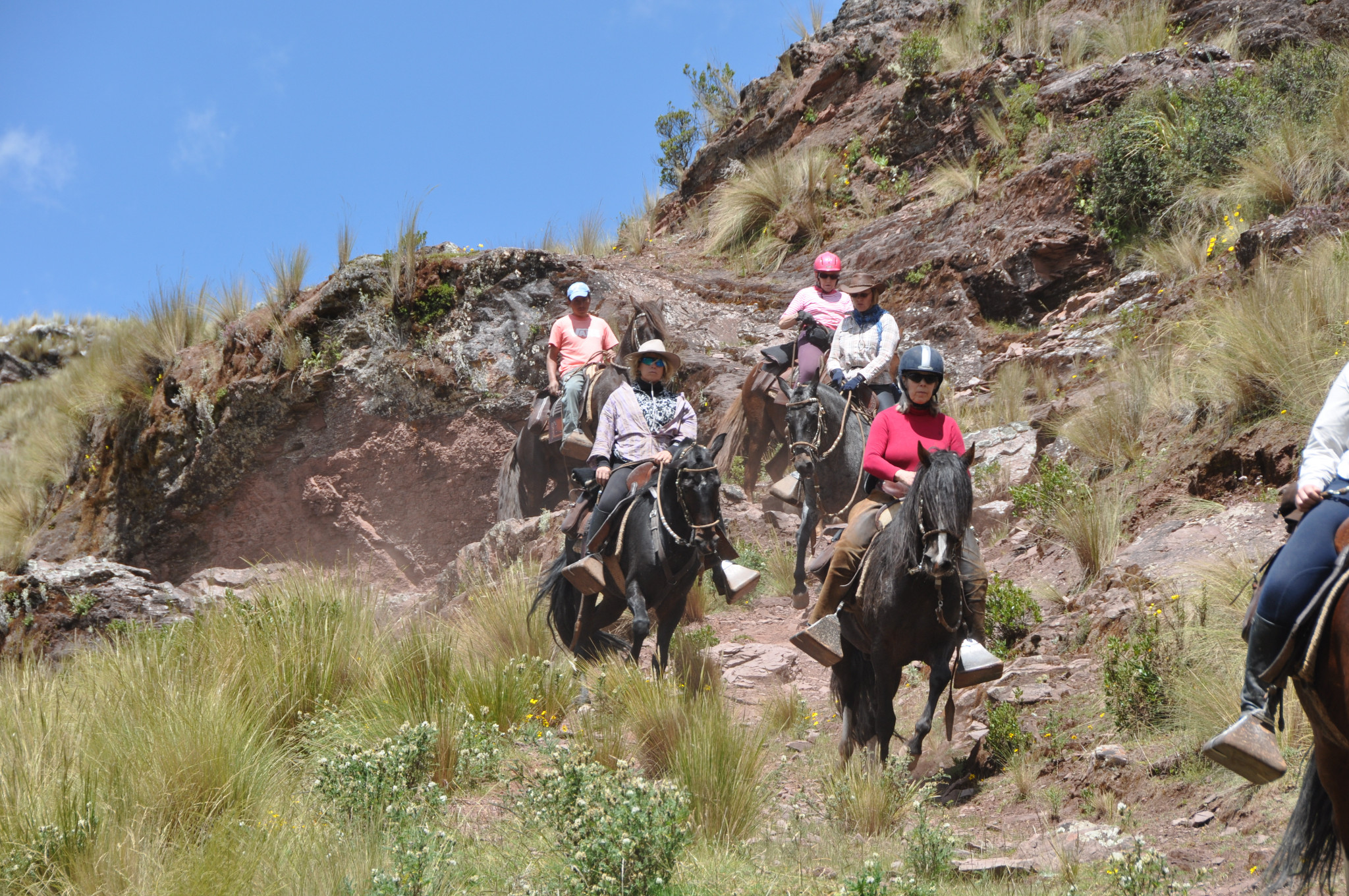 Photos of Sacred Valley horse ride in Peru
