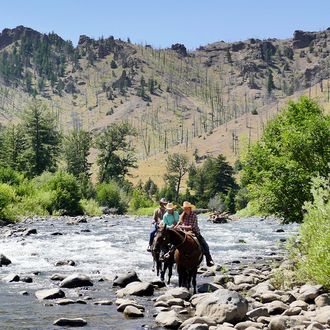 Photo from the Yellowstone Ranch ride