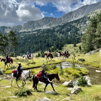 Photo from the Catalan Mountain Trails ride