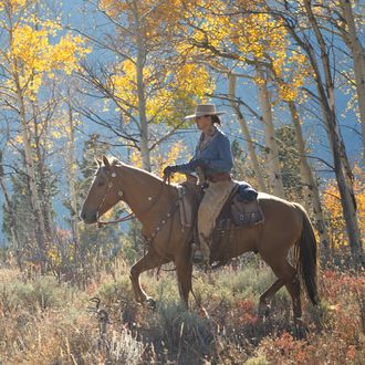 Photo from the Wyoming Lodge and Guest Ranch ride